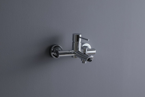 Смеситель для ванны Allen Brau Glority 5.51003-00 Хром латунь на стену