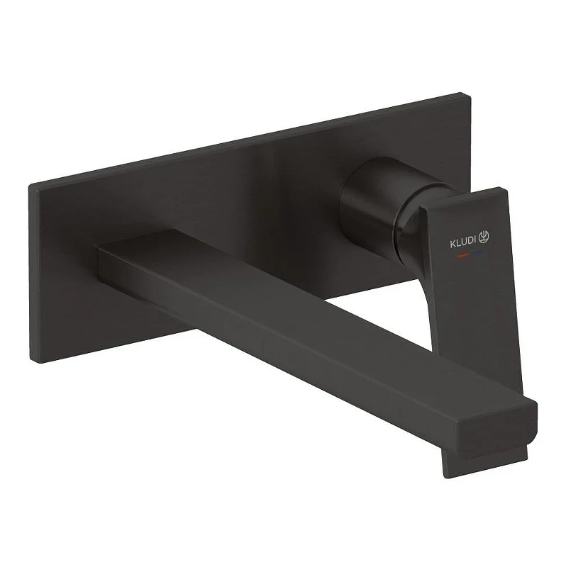 Смеситель для раковины Kludi Decus 54245N275 цвет Оружейная сталь