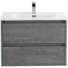 Тумба под раковину BelBagno Kraft 60 KRAFT-600-2C-SO-CG подвесная Cemento Grigio МДФ / ЛДСП