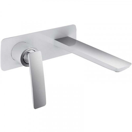 Смеситель для раковины Timo Helmi 4071/00-16SM Хром Белый встраиваемый