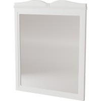 Зеркало Caprigo Borgo 80 33431-В231 Белое матовое МДФ / ЛДСП, стекло