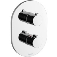 Смеситель для душа Ravak Chrome CR 063.00 X070094 с термостатом Хром латунь встраиваемый