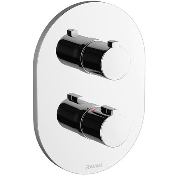 Смеситель для душа Ravak Chrome CR 063.00 X070094 с термостатом Хром латунь встраиваемый