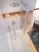 Смеситель для душа Ravak Chrome CR 063.00 X070094 с термостатом Хром латунь встраиваемый
