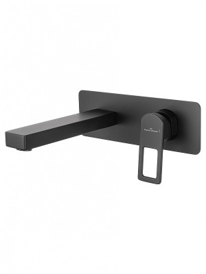 Смеситель для раковины Wonzon &amp; Woghand Frame WW-88869010-MB цвет Черный матовый