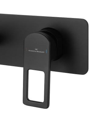 Смеситель для раковины Wonzon &amp; Woghand Frame WW-88869010-MB цвет Черный матовый