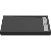 Душевой поддон из искусственного камня Creto Scala 160x80 3-0069 Черный