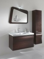 Зеркало Cezares Gliss 85 GLISSWSP85.01 Essenza Wenge МДФ / ЛДСП, стекло
