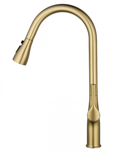 Смеситель для кухни Wonzon & Woghand WW-AE54123-BG цвет Брашированное золото