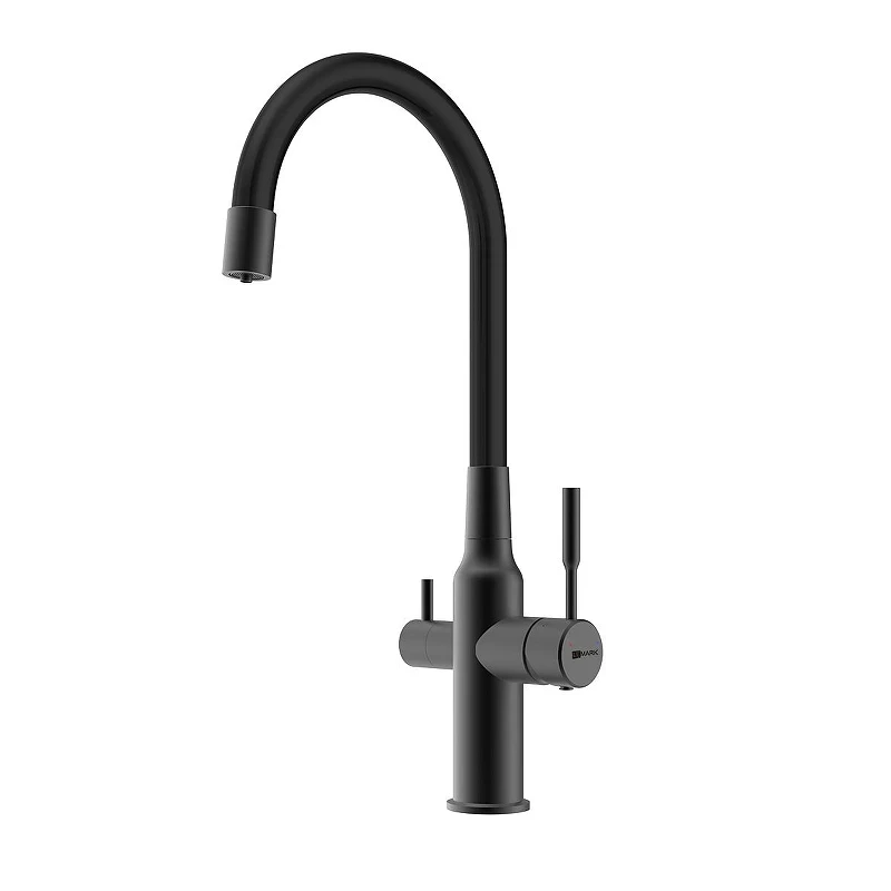 Смеситель для кухни Lemark Expert LM5083BL-Black цвет Черный матовый