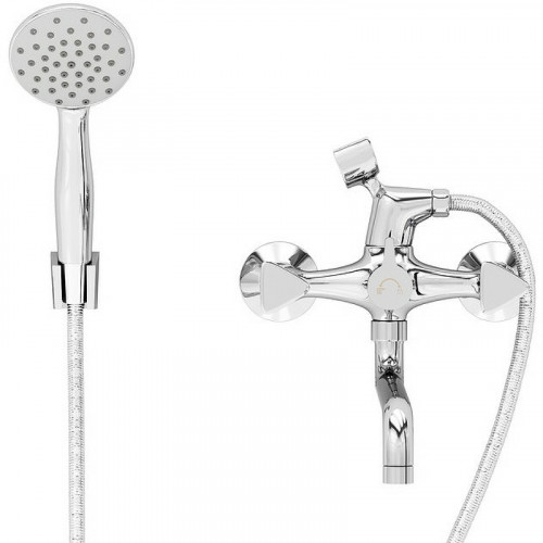 Смеситель для ванны Aringa Арно AR02024CH универсальный Хром латунь на стену