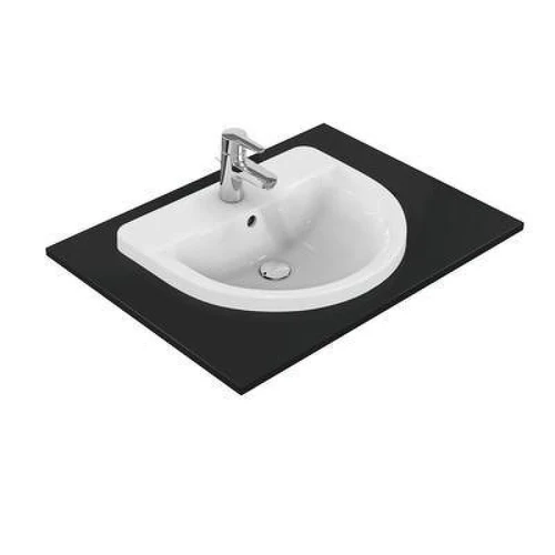 Раковина встраиваемая сверху Ideal Standard Connect 55 E797801 цвет Euro White / Евробелый