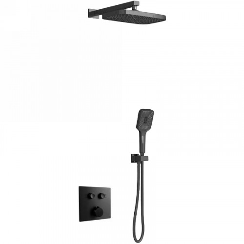 Душевая система Vincea VSFW-4211GM Вороненая сталь латунь встраиваемый