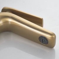 Смеситель для раковины Rose R39G R3901G Золото матовое латунь