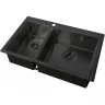 Кухонная мойка ZorG Light Grafit ZL R 780-2-510-R GRAFIT Графит нержавеющая сталь встраиваемый