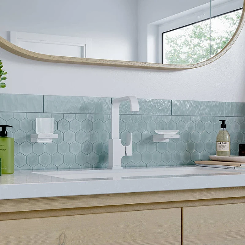 Смеситель для раковины Hansgrohe Metropol 230 32511700 Белый матовый латунь