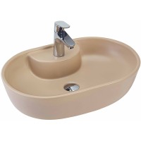 Раковина beWash Bogen 60 88611173 Латте фарфор накладная