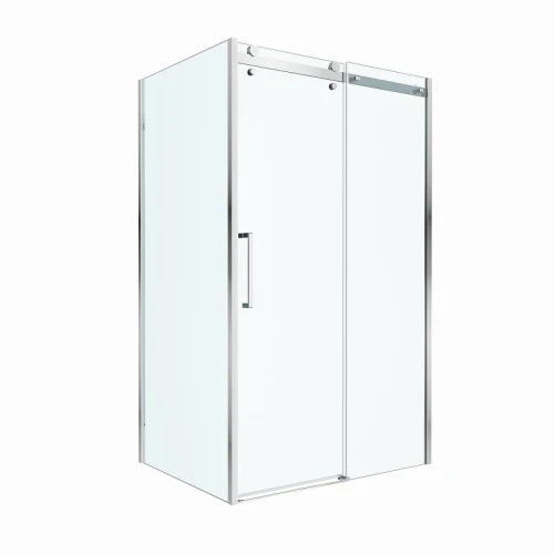 Душевой уголок BelBagno Marino 2 120x100 MARINO-2-AH-1-120/100-C-Cr профиль Хром стекло прозрачное