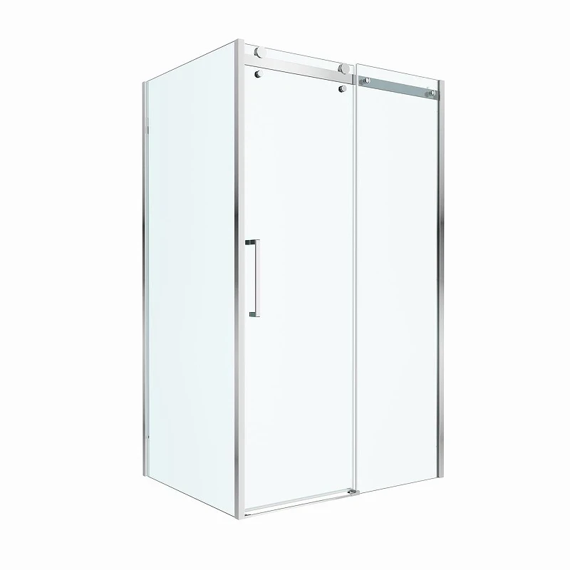Душевой уголок BelBagno Marino 2 120x100 MARINO-2-AH-1-120/100-C-Cr профиль Хром стекло прозрачное