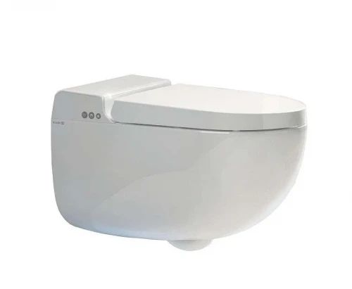 Унитаз подвесной Kludi Cleantronic 16WCW0143 цвет Белый глянцевый с сиденьем Микролифт