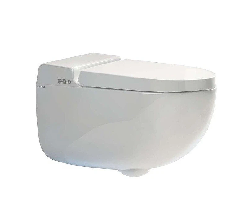 Унитаз подвесной Kludi Cleantronic 16WCW0143 цвет Белый глянцевый с сиденьем Микролифт