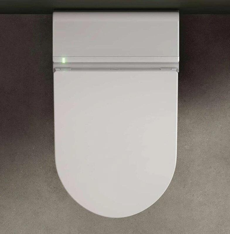 Унитаз подвесной Kludi Cleantronic 16WCW0143 цвет Белый глянцевый с сиденьем Микролифт