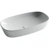 Раковина-чаша Ceramicanova Element 70 CN5040 Белая фарфор накладная
