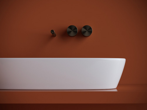 Раковина-чаша Ceramicanova Element 70 CN5040 Белая фарфор накладная