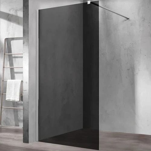 Душевая перегородка Vincea Walk-In 100 VSW-1H100CG профиль Хром стекло тонированное