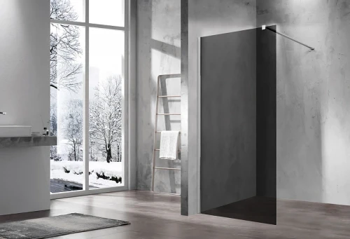 Душевая перегородка Vincea Walk-In 100 VSW-1H100CG профиль Хром стекло тонированное