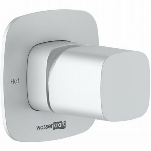 Гигиенический душ со смесителем WasserKRAFT Saale A9551.328.243.232 Белый матовый латунь встраиваемый