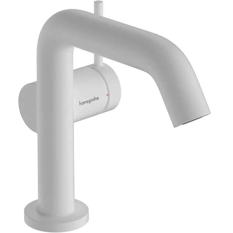 Смеситель для раковины Hansgrohe Tecturis S 73320700 Белый матовый латунь