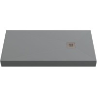 Душевой поддон из искусственного камня Creto Ares 160x90 1-0024 Серый