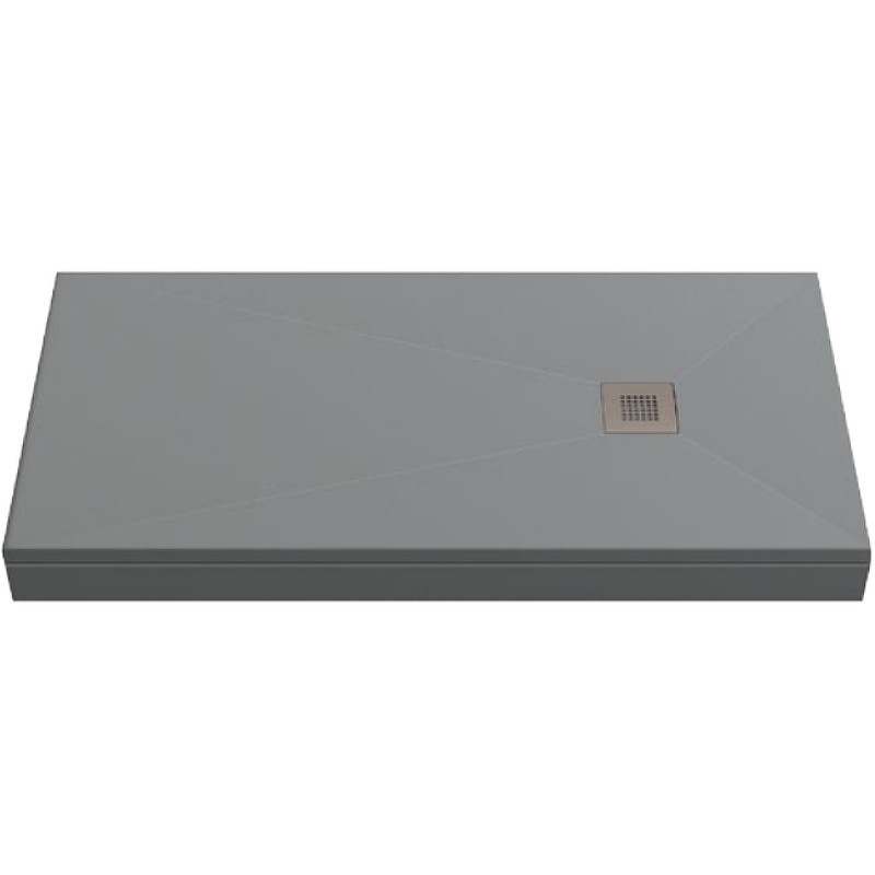 Душевой поддон из искусственного камня Creto Ares 160x90 1-0024 Серый