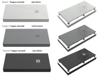 Душевой поддон из искусственного камня Creto Ares 160x90 1-0024 Серый