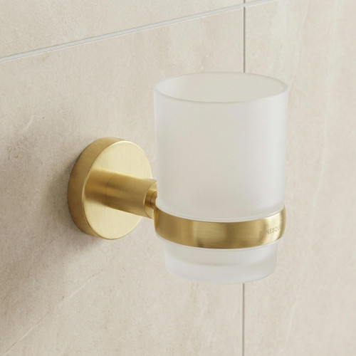 Стакан для зубных щеток Benesque Lumiere 70010704 цвет Латунь брашированная