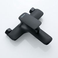 Смеситель для ванны Bond Cube B03-3188 Черный матовый латунь на стену