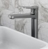 Смеситель для раковины Frap H62-9 F1062-29 Оружейная сталь латунь
