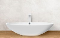 Раковина-чаша WeltWasser Elbach 3077 62 10000004564 Белый глянец фаянс накладная