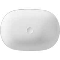 Раковина-чаша Orange 60 B08-600W Белая глянцевая фарфор накладная