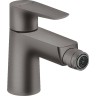 Смеситель для биде Hansgrohe Talis E 71720340 Шлифованный черный хром латунь