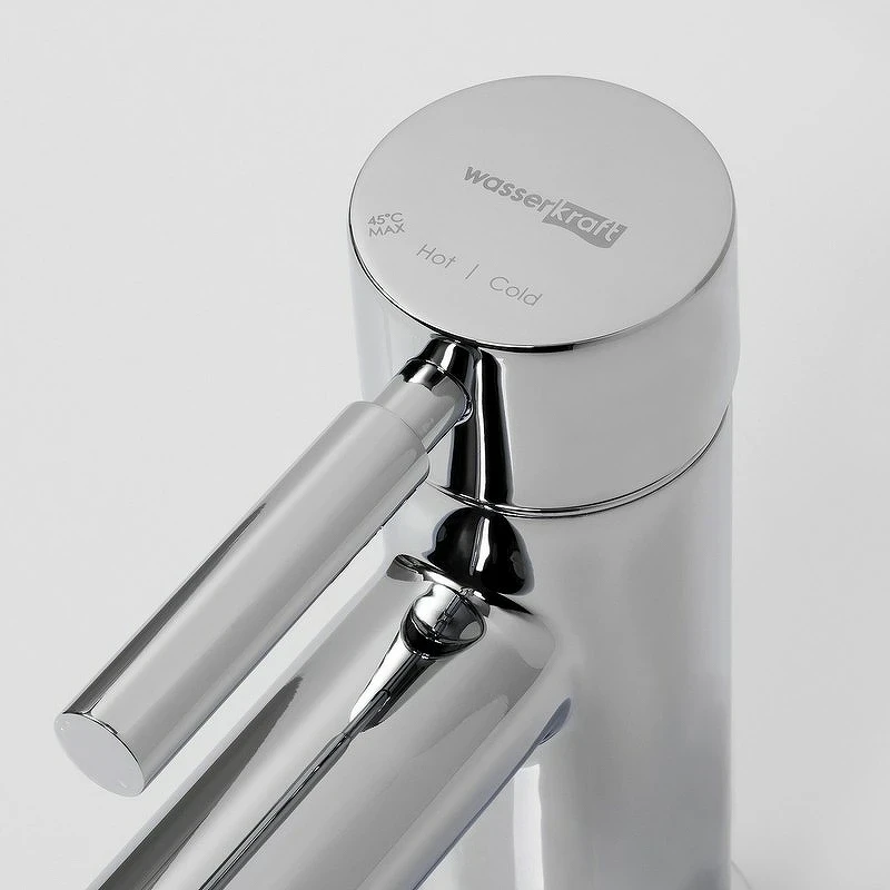 Смеситель для раковины WasserKRAFT Main Thermo 4103T с термостатом Хром латунь