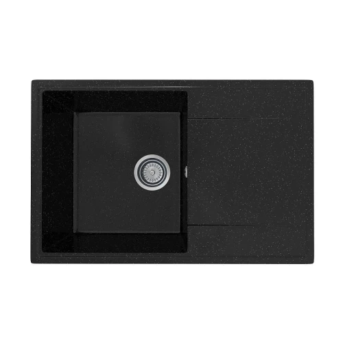 Кухонная мойка Practik 73 PR-M-735-004 цвет Черный