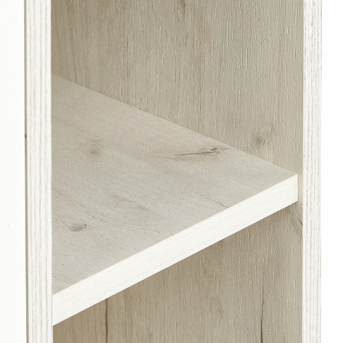 Тумба под раковину Aquaton Флай 100 1A237501FAX10 Белая Дуб крафт МДФ / ЛДСП