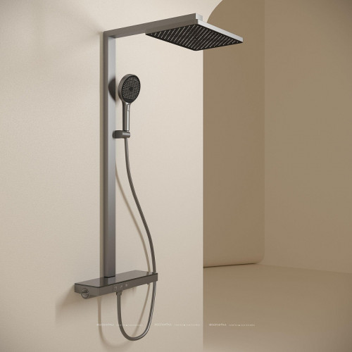 Душевая система Sancos Vos SC6100GG цвет Вороненая сталь