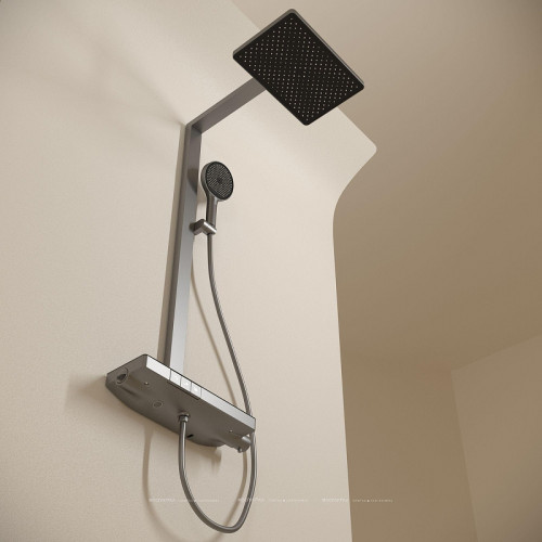 Душевая система Sancos Vos SC6100GG цвет Вороненая сталь