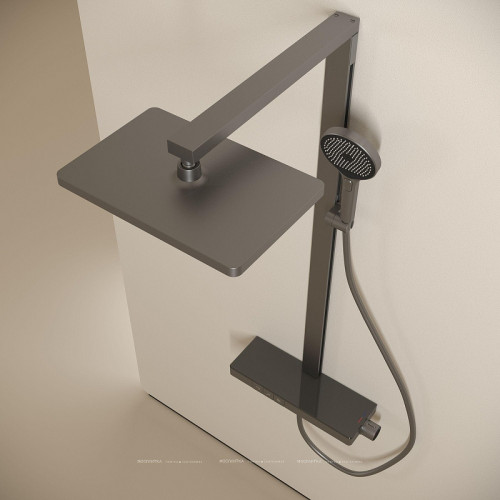 Душевая система Sancos Vos SC6100GG цвет Вороненая сталь