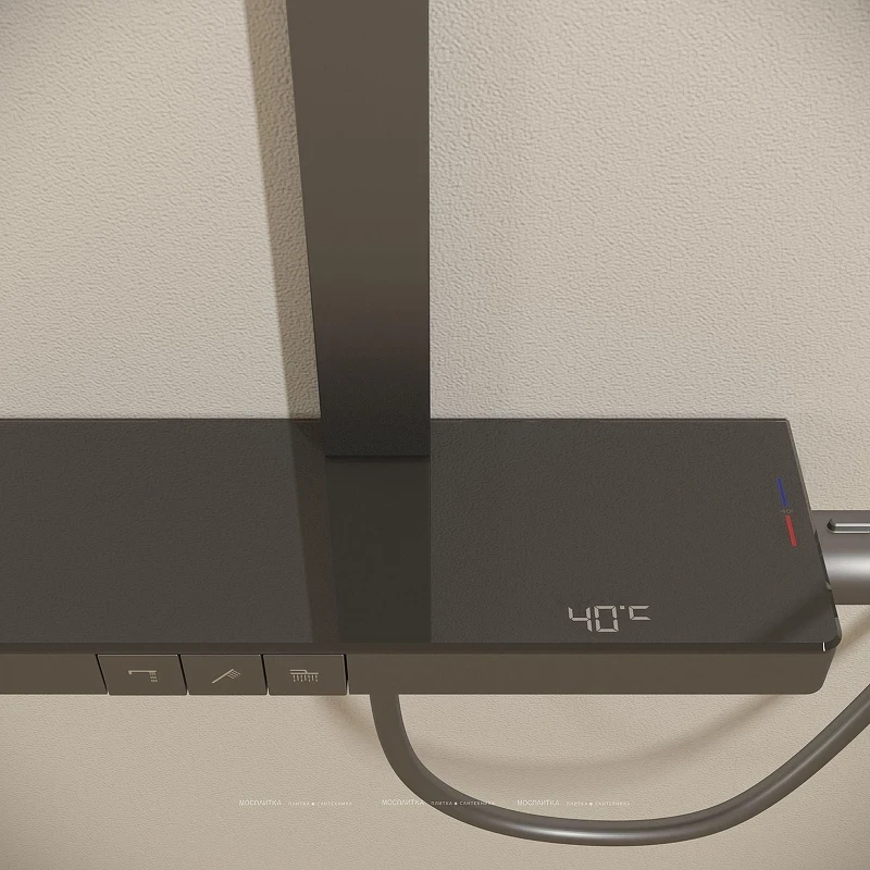 Душевая система Sancos Vos SC6100GG цвет Вороненая сталь
