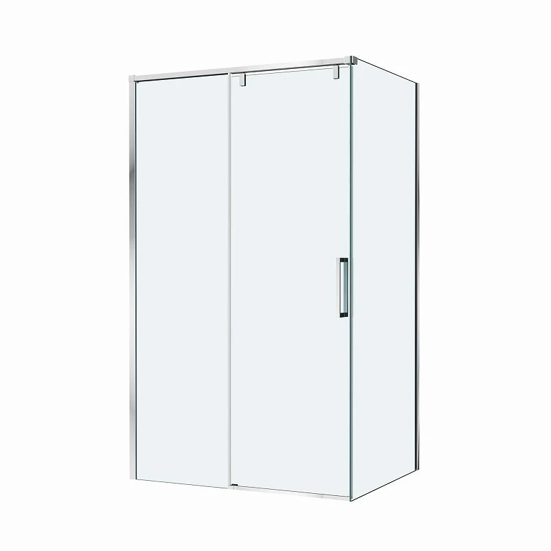 Душевой уголок BelBagno Soft Close-1 120x100 SOFT_CLOSE-1-AH-1-120/100-C-Cr профиль Хром стекло прозрачное