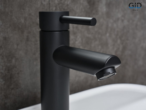 Смеситель для раковины Gid Berlin SS080BMK цвет Черный матовый
